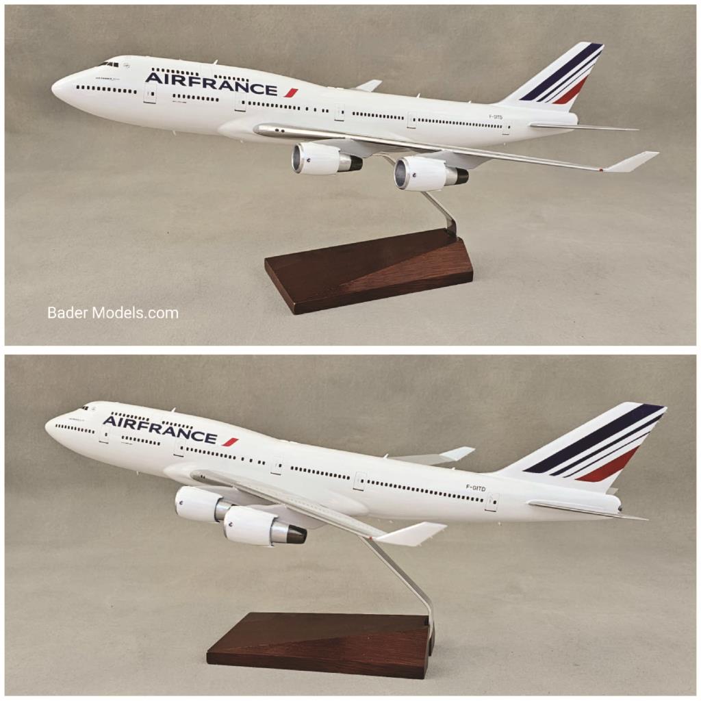 Air France - B747-400 - (1:72)